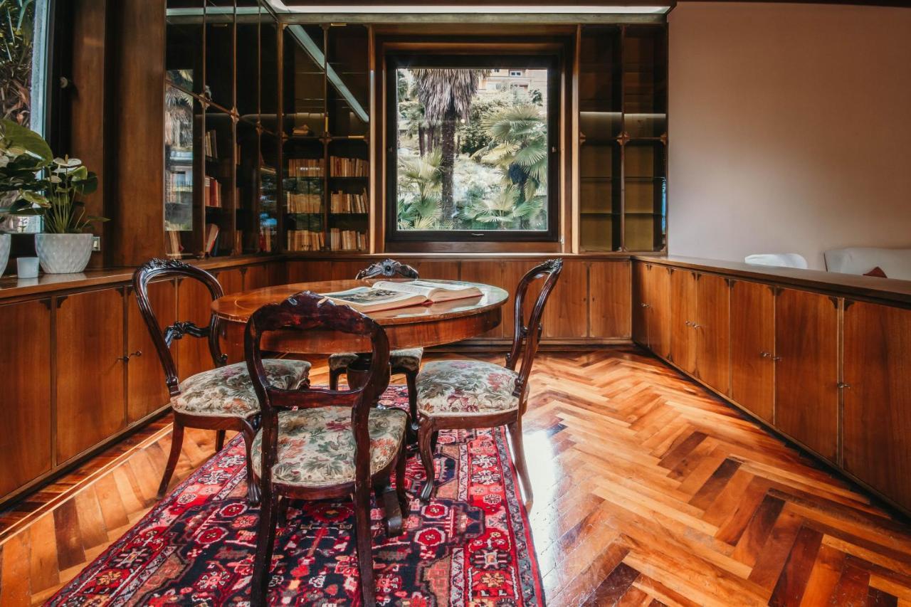 Library Apartment - Villa Candela Stresa Bagian luar foto