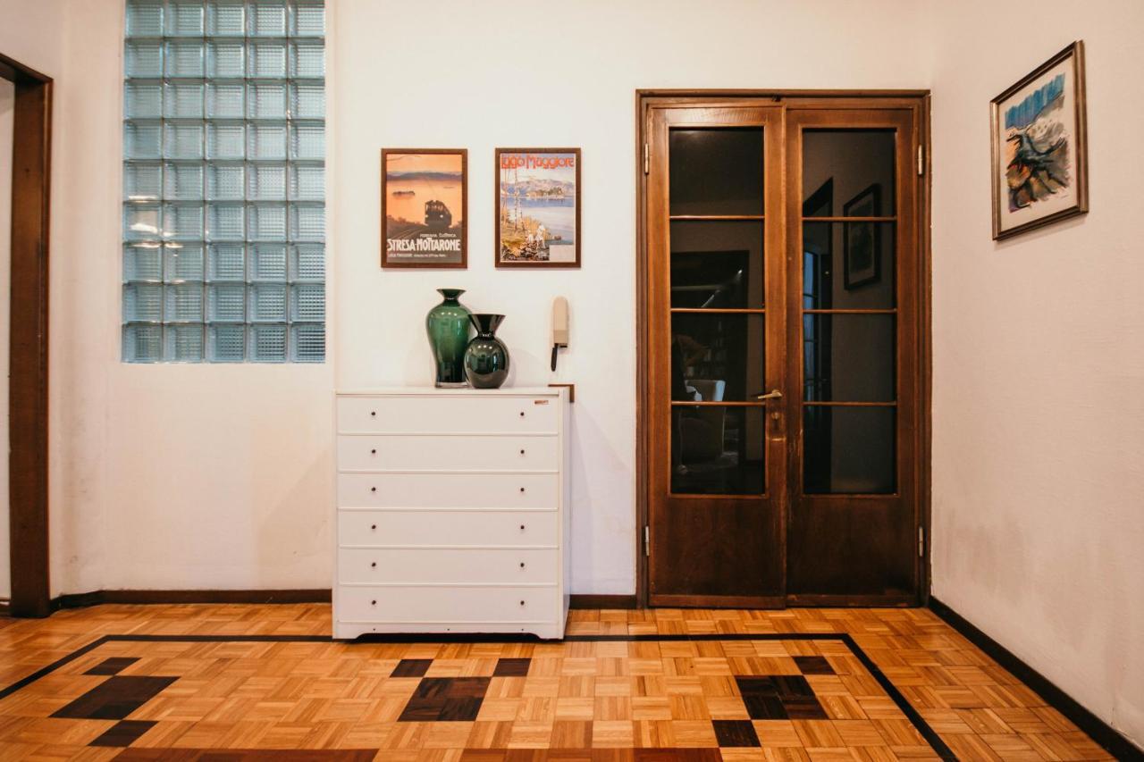 Library Apartment - Villa Candela Stresa Bagian luar foto