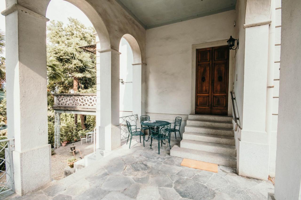 Library Apartment - Villa Candela Stresa Bagian luar foto