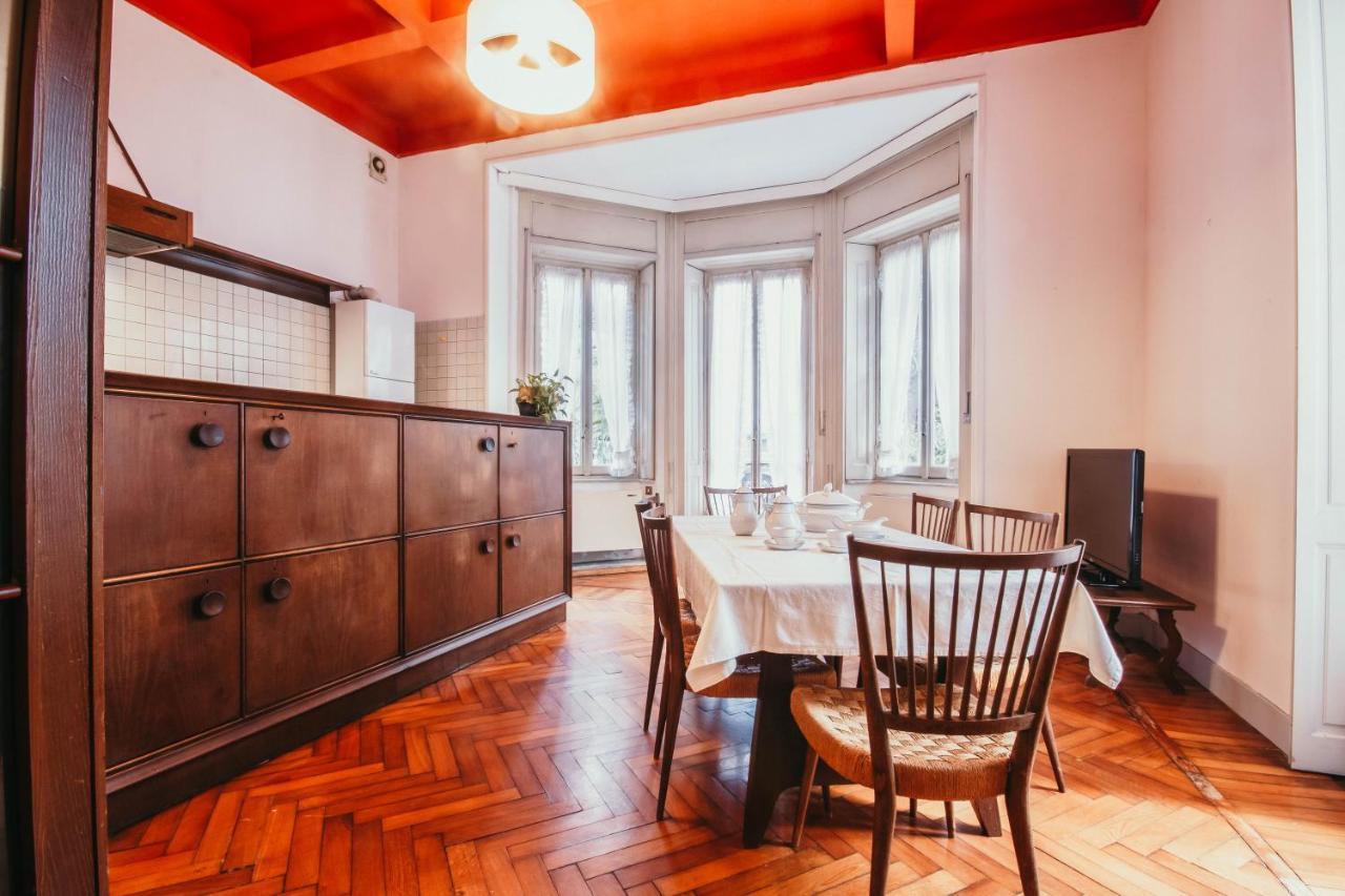 Library Apartment - Villa Candela Stresa Bagian luar foto