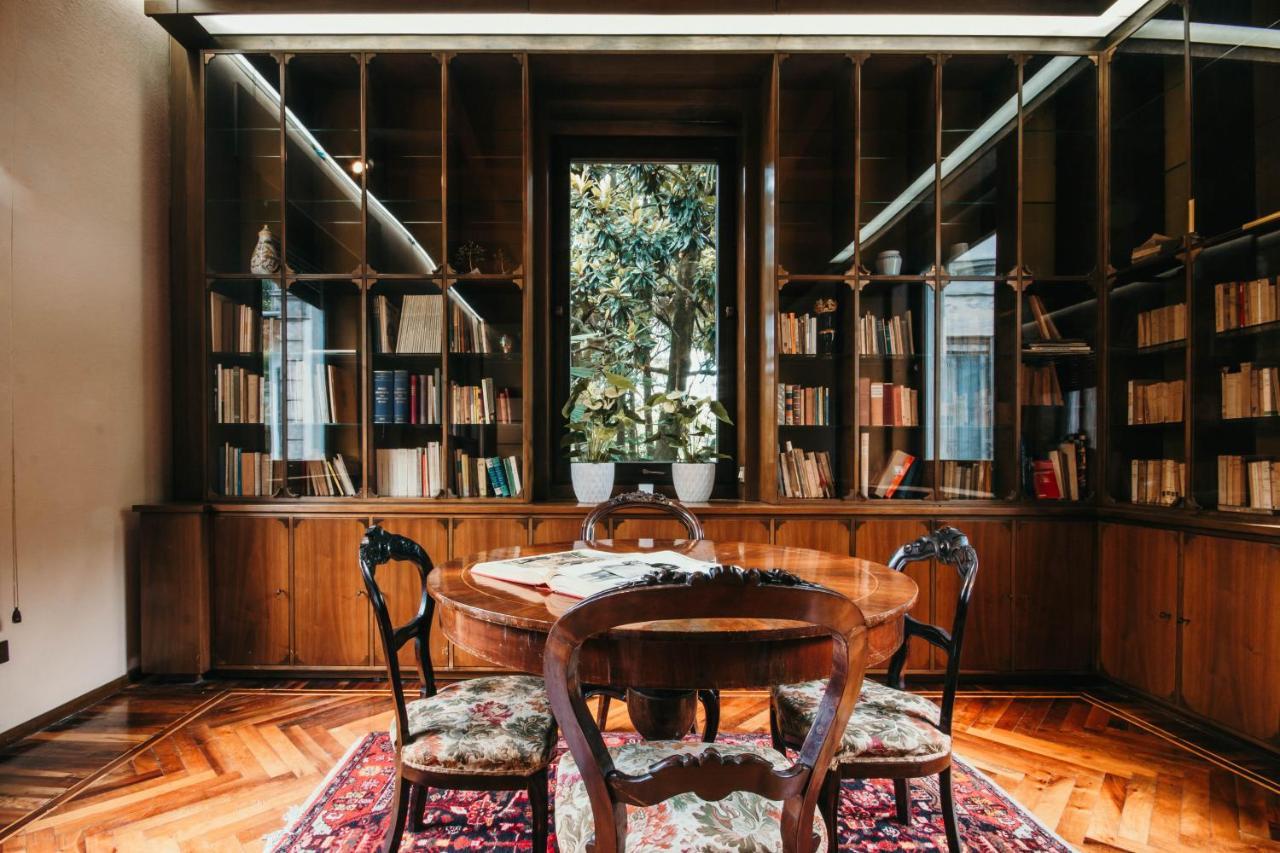 Library Apartment - Villa Candela Stresa Bagian luar foto